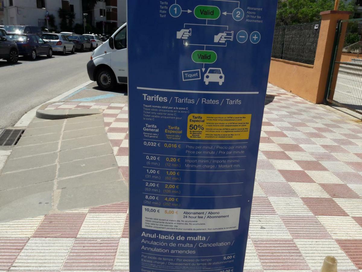 Apartament Apartamento Sol- Fanals Lloret de Mar Zewnętrze zdjęcie